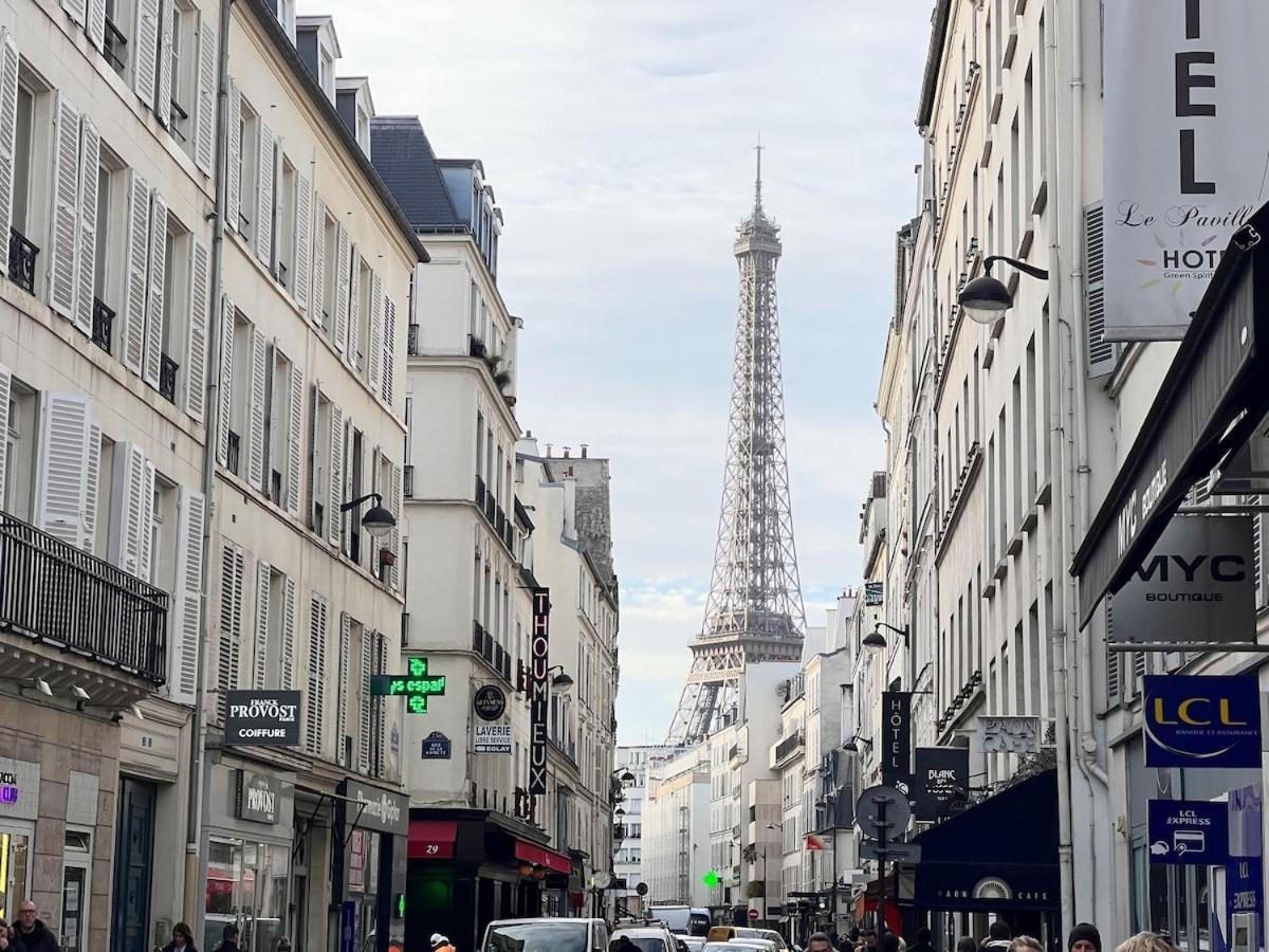 Appartement Invalides Avec Terrasse Paryż Zewnętrze zdjęcie